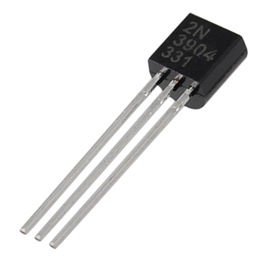 Amazon.co.jp: Aexit 100個2N3904 3端子スルーホールNPN